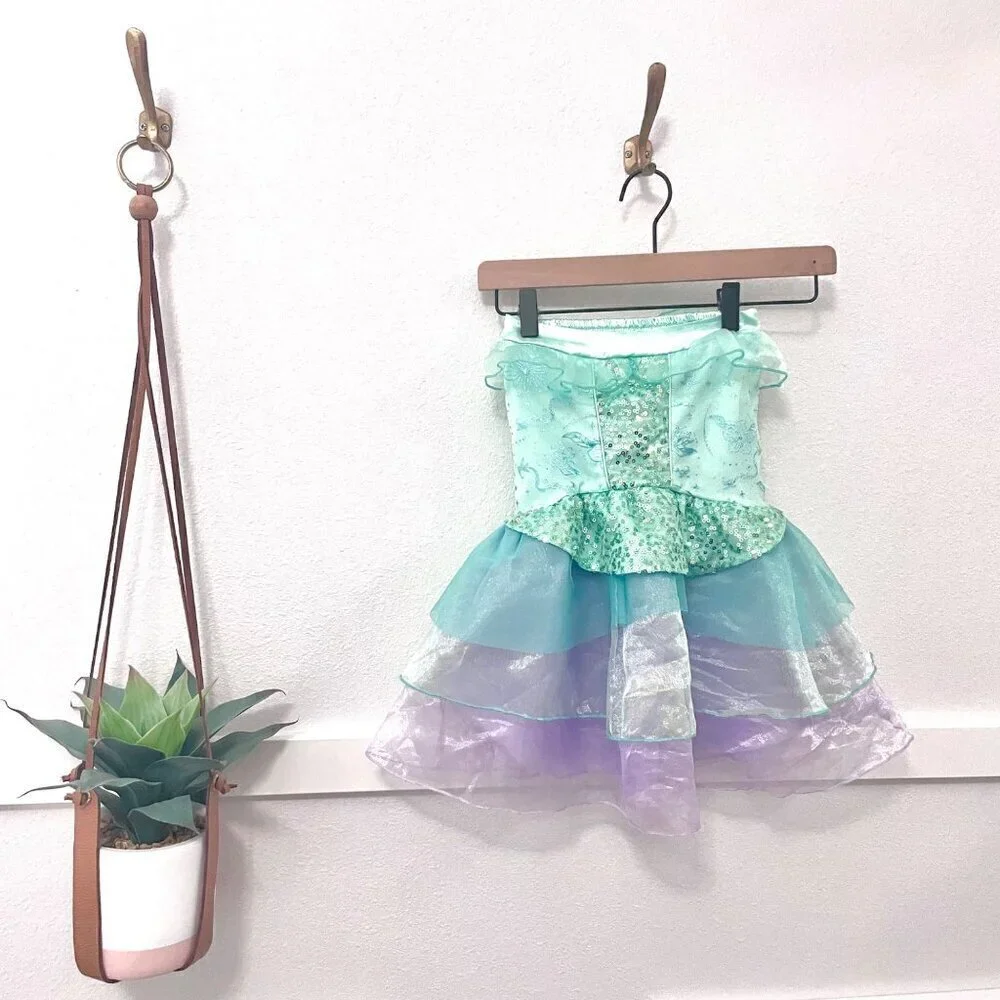 The Little Mermaid Adaptive Costume For Kids- Skirt Only Size 4